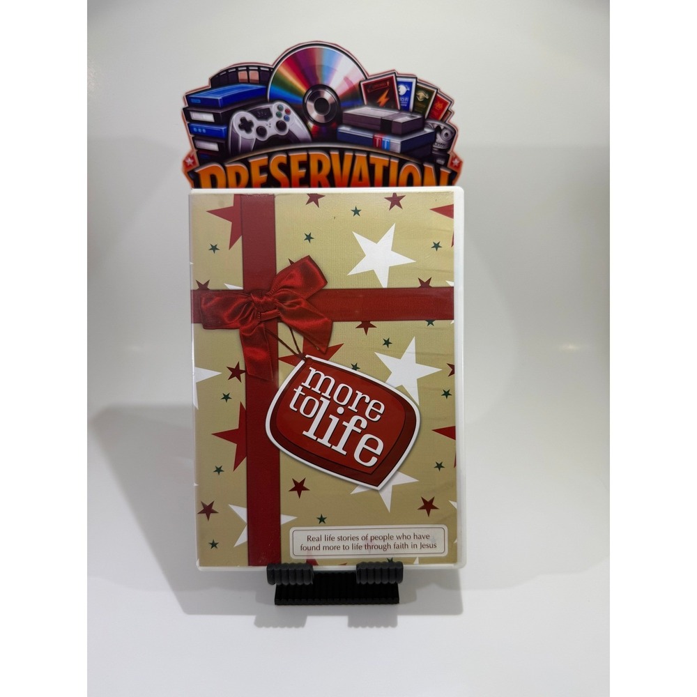 More to Life Christian DVD Real Life Stories of Faith